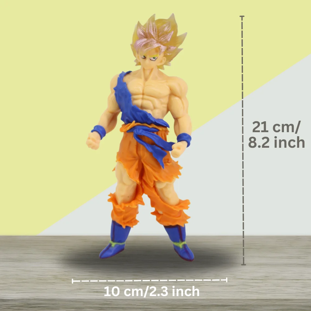Super Saiyan Goku B-Form Action Figure (21 Cm Height) - Dragon Ball Z
