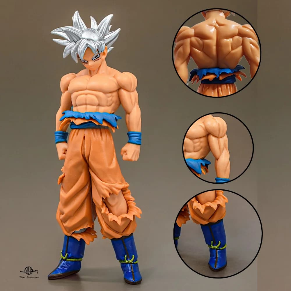 Ultra Instinct Goku Action Figure (18 Cm Height) - Dragon Ball Super