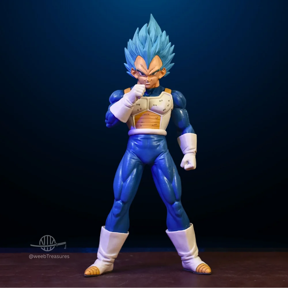 Prince Vegeta Super Saiyan Blue Action Figure with Stand (28 Cm Height) - Dragon Ball - Image 2