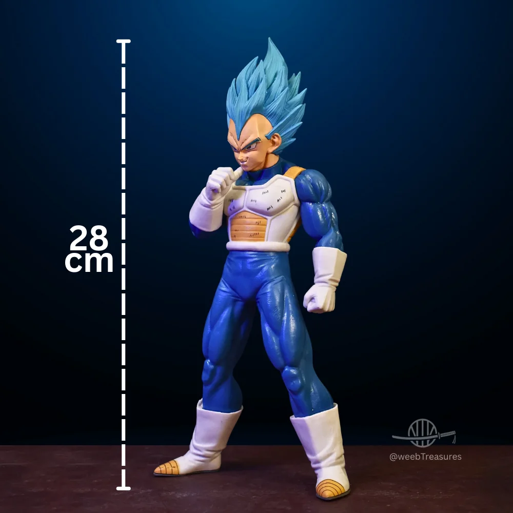 Prince Vegeta Super Saiyan Blue Action Figure with Stand (28 Cm Height) - Dragon Ball - Image 3