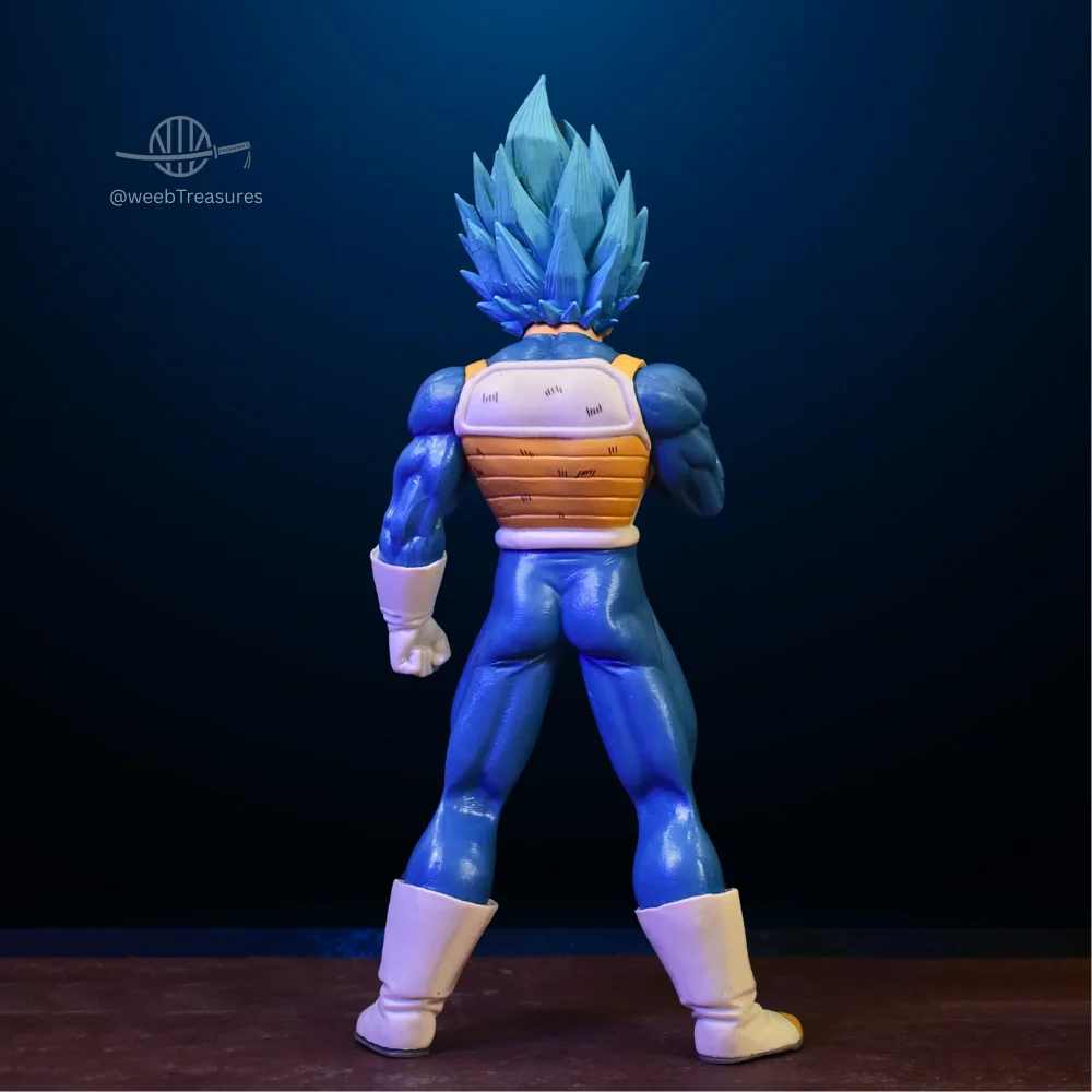 Prince Vegeta Super Saiyan Blue Action Figure with Stand (28 Cm Height) - Dragon Ball - Image 4