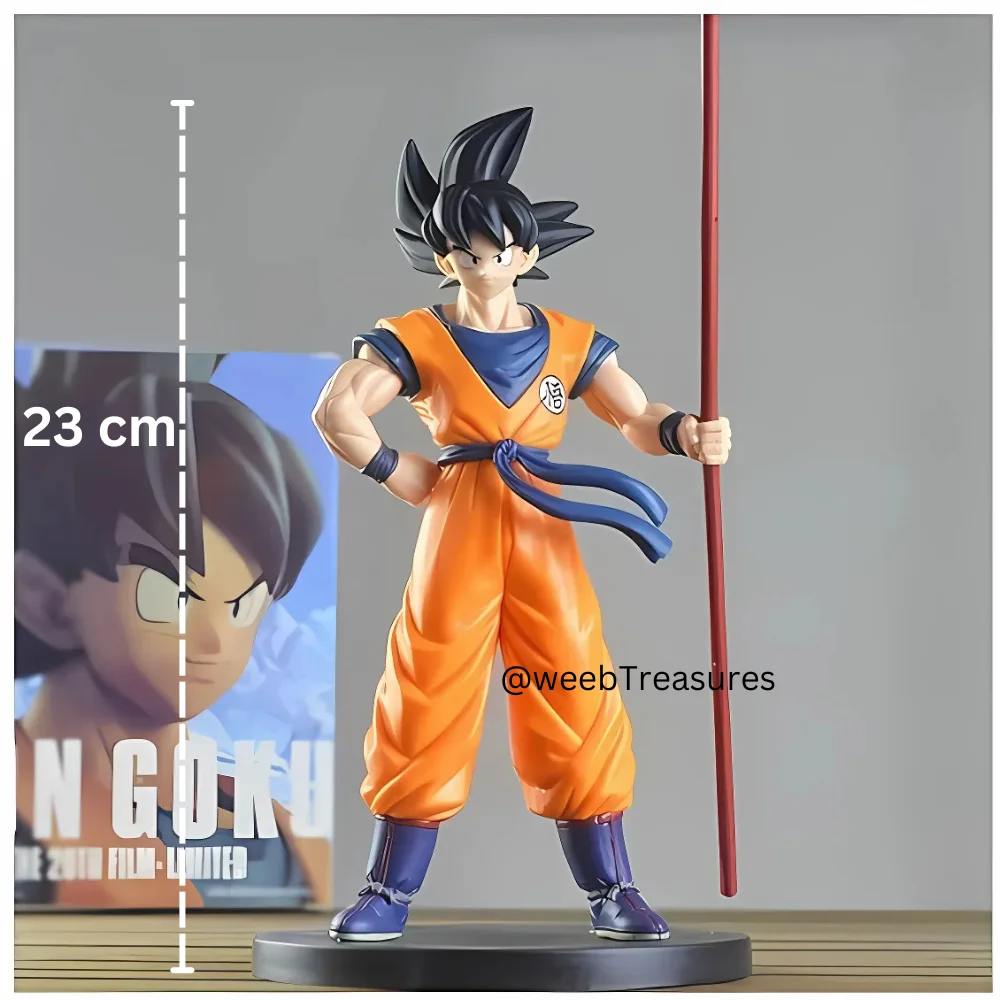 Goku Standing with Power Pole Action Figure (23 Cm Height) - Dragon Ball - Image 1