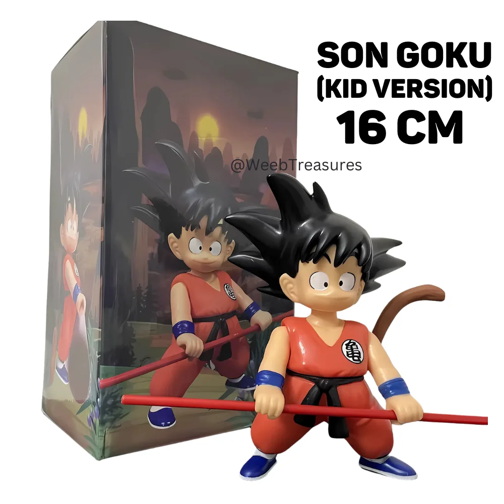 Childhood Son Goku (Kid Goku) Action Figure with Box (16 Cm Height) - Dragon Ball - Image 1