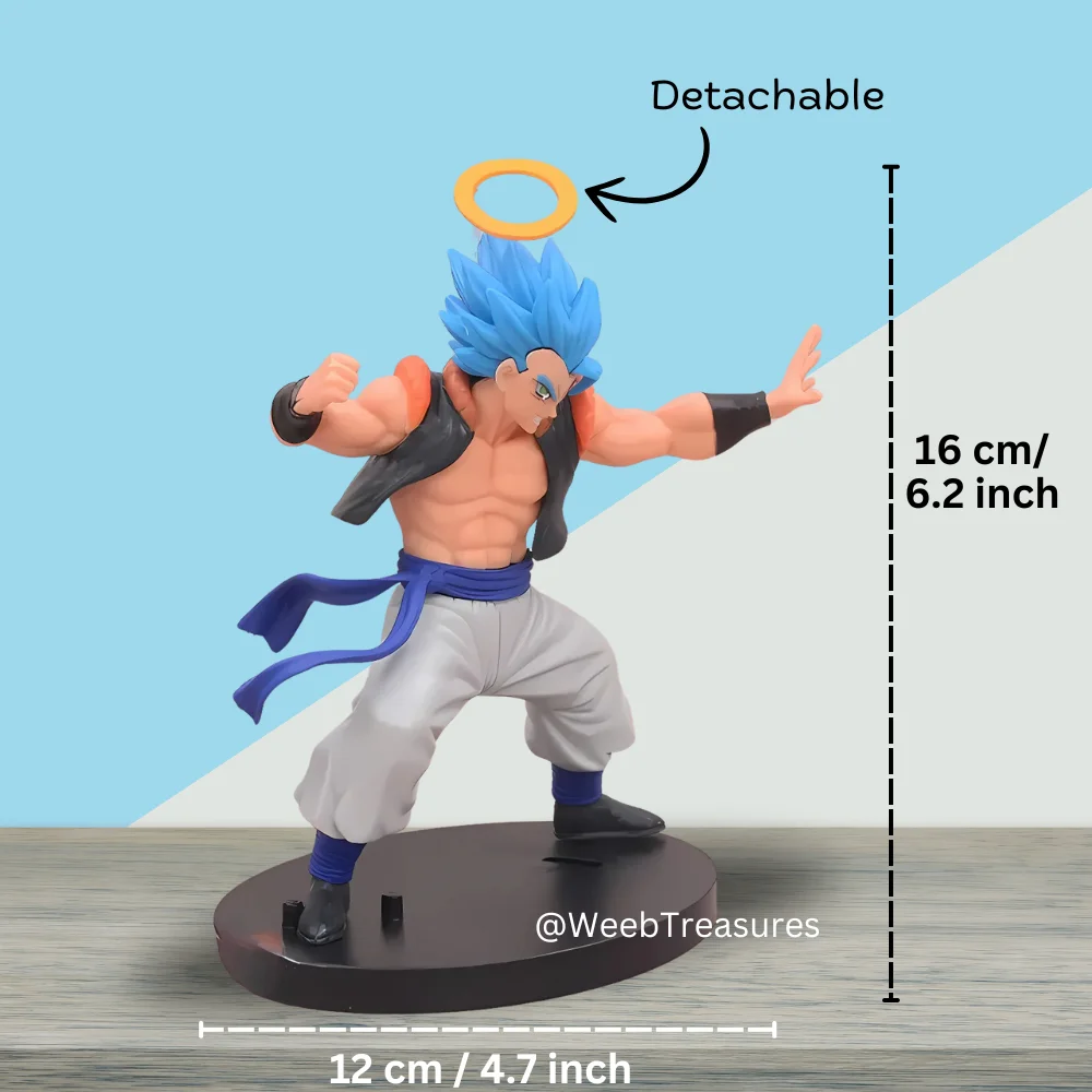 Gogeta Action Figure with Detachable Halo (16 Cm Height) - Dragon Ball Z - Image 2