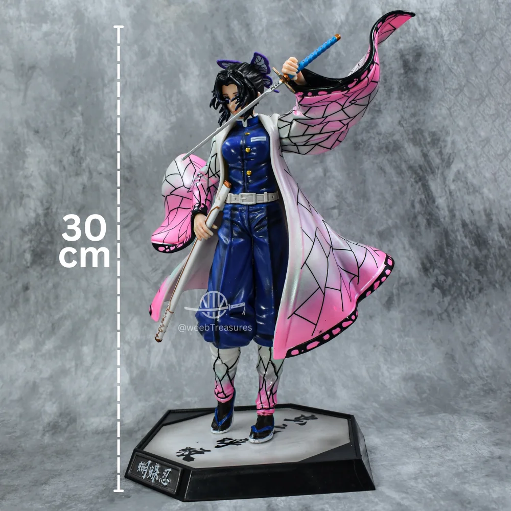 The Insect Hashira Shinobu Kocho Standing Action Figure with Stand (30 Cm Height) - Demon Slayer - Image 3