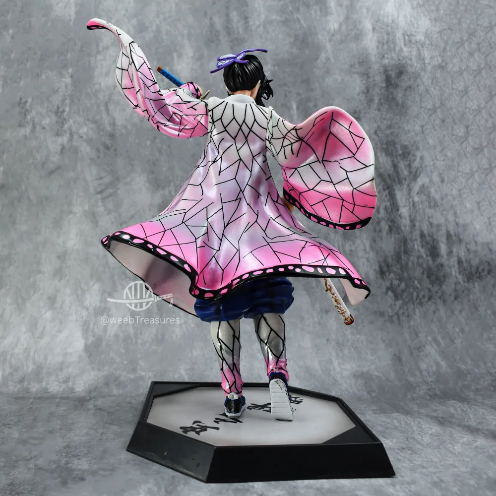 The Insect Hashira Shinobu Kocho Standing Action Figure with Stand (30 Cm Height) - Demon Slayer - Image 4