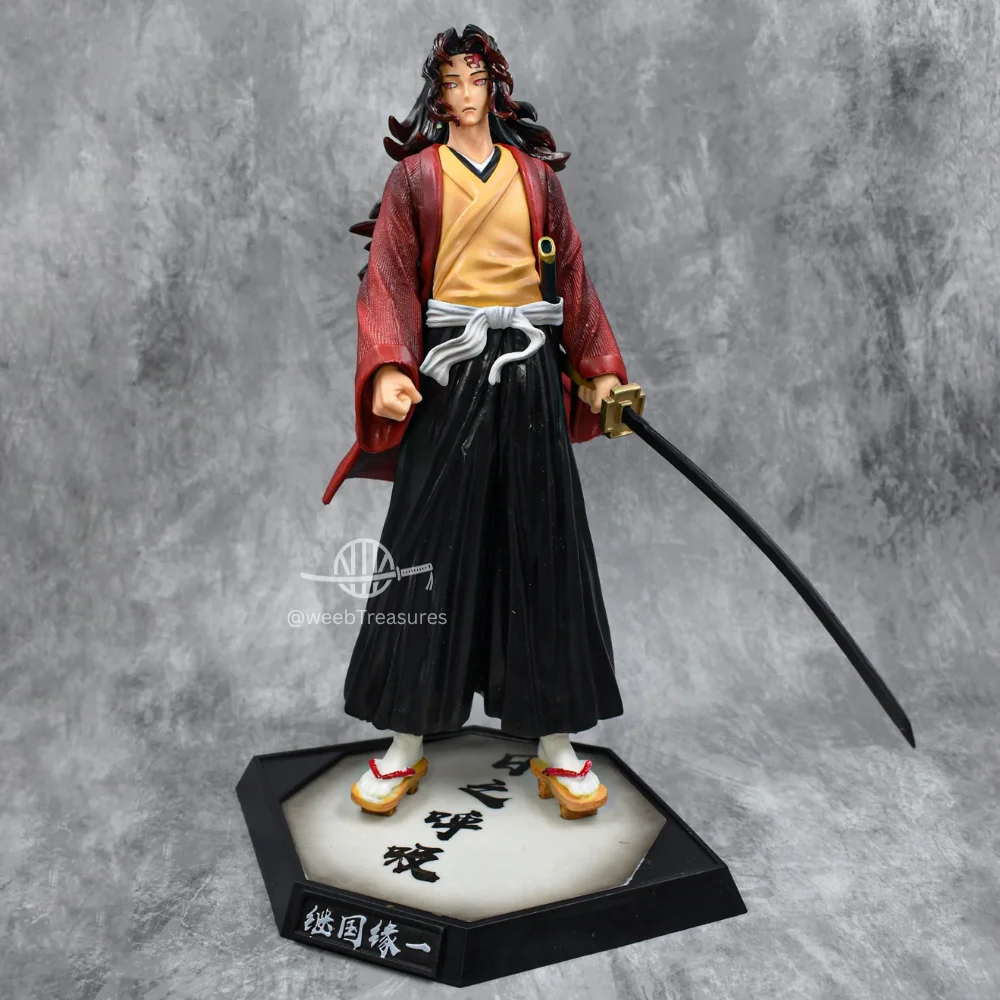 Yoriichi Tsugikuni Standing Pose Action Figure with Stand (30 Cm Height) - Demon Slayer - Image 4