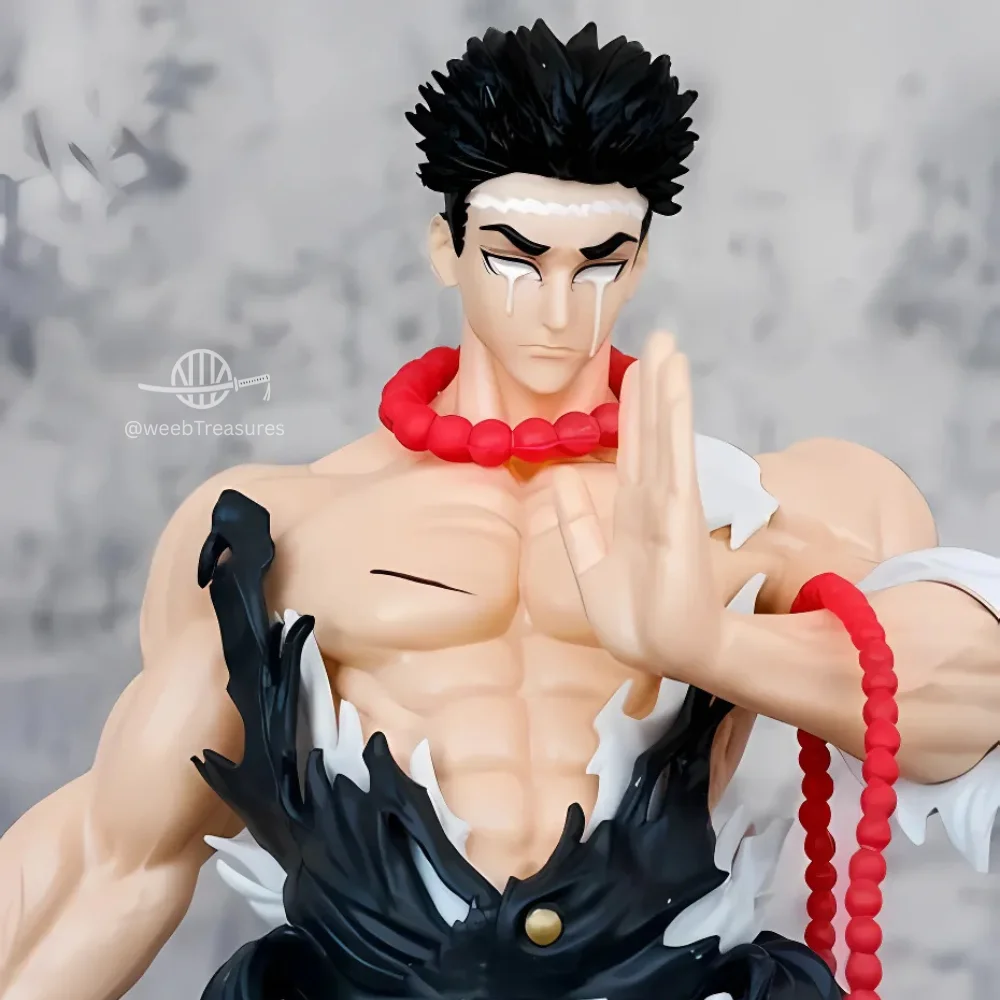 Stone Hashira Gyomei Himejima Standing Action Figure with Stand (30 Cm Height) - Demon Slayer - Image 2