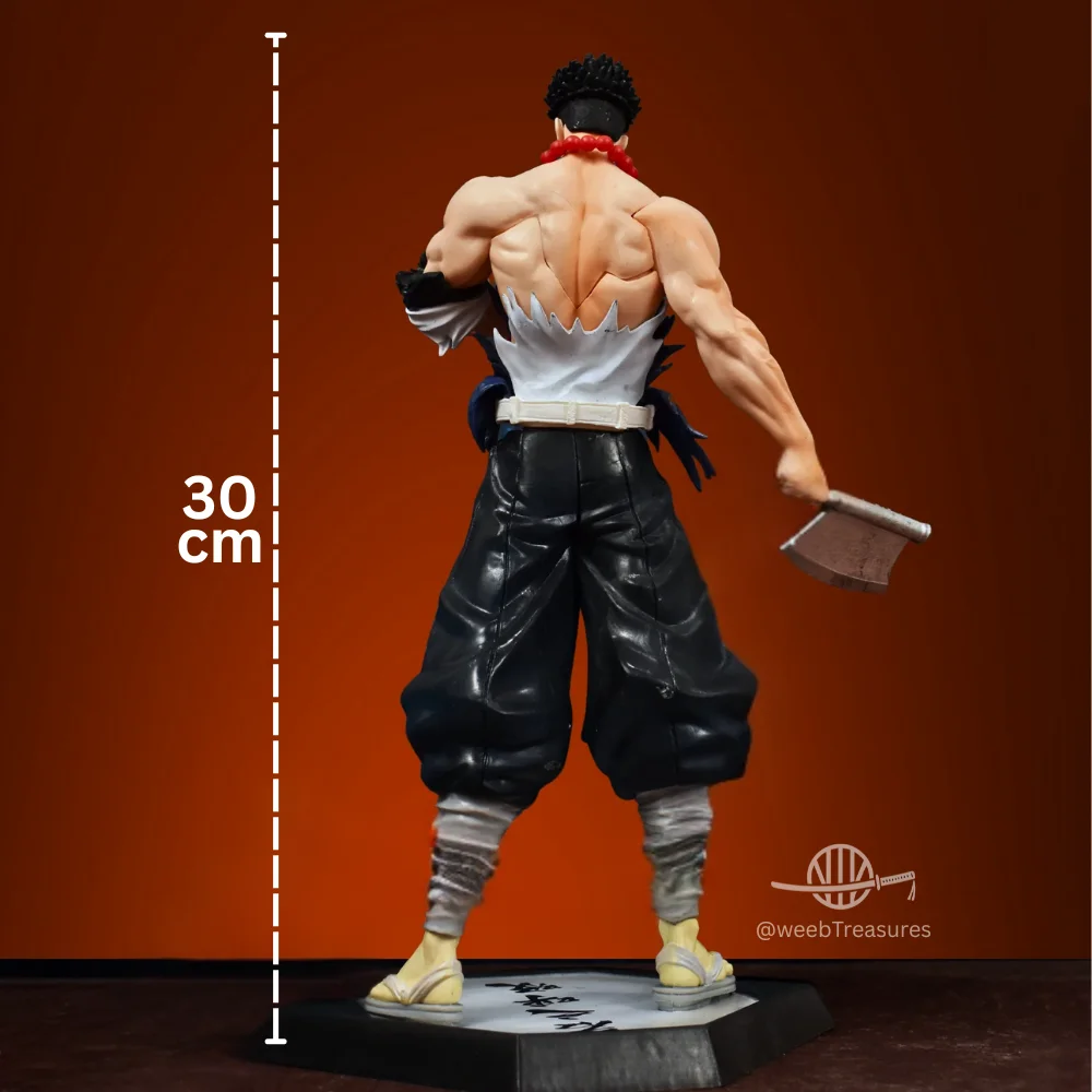 Stone Hashira Gyomei Himejima Standing Action Figure with Stand (30 Cm Height) - Demon Slayer - Image 4