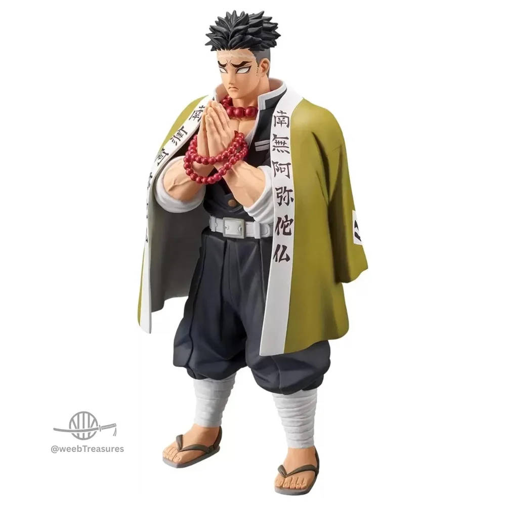 Stone Hashira Gyomei Himejima Standing Action Figure (20 Cm Height) - Demon Slayer - Image 2