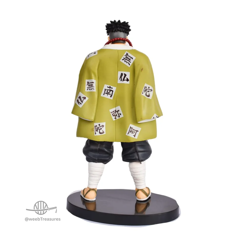 Stone Hashira Gyomei Himejima Standing Action Figure (20 Cm Height) - Demon Slayer - Image 4