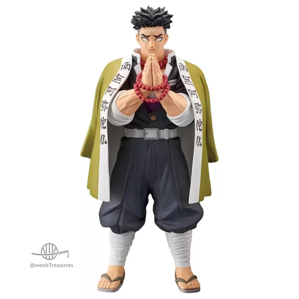 Stone Hashira Gyomei Himejima Standing Action Figure (20 Cm Height) - Demon Slayer - Image 5