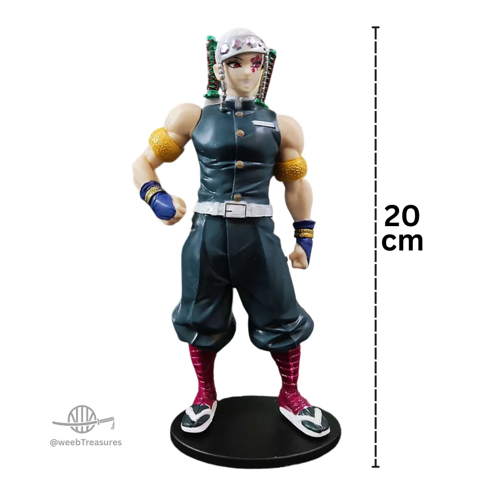 Sound Hashira Tengen Uzui Standing Action Figure (20 Cm Height) - Demon Slayer - Image 3