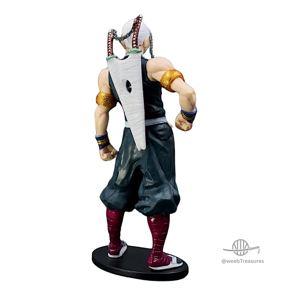 Sound Hashira Tengen Uzui Standing Action Figure (20 Cm Height) - Demon Slayer - Image 4