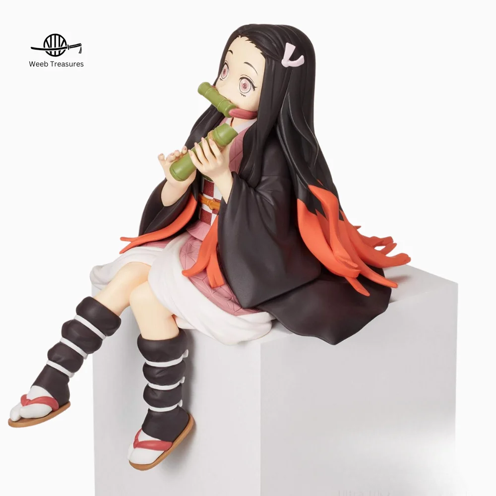 Nezuko Kamado Sitting Pose Action Figure (15 Cm Height) - Demon Slayer - Image 2