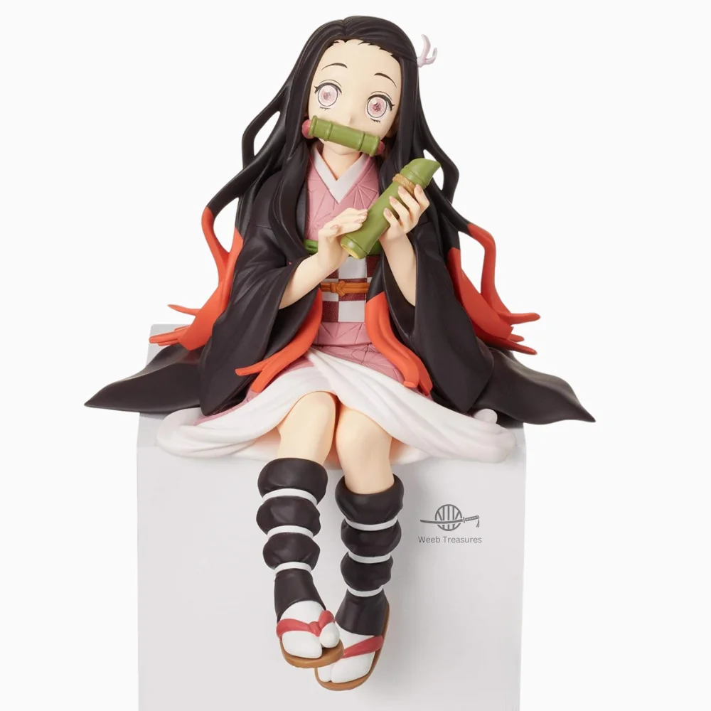 Nezuko Kamado Sitting Pose Action Figure (15 Cm Height) - Demon Slayer - Image 3