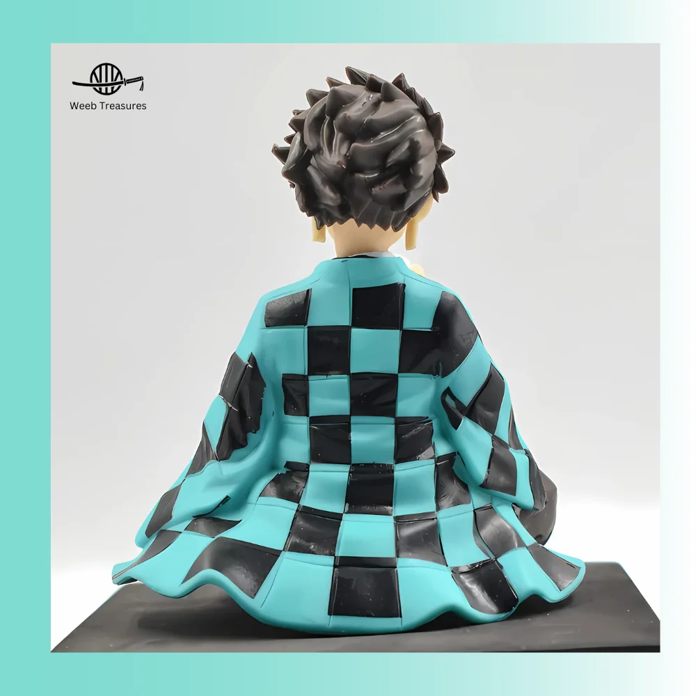 Tanjiro Kamado Sitting Pose Action Figure (15 Cm Height) - Demon Slayer - Image 4