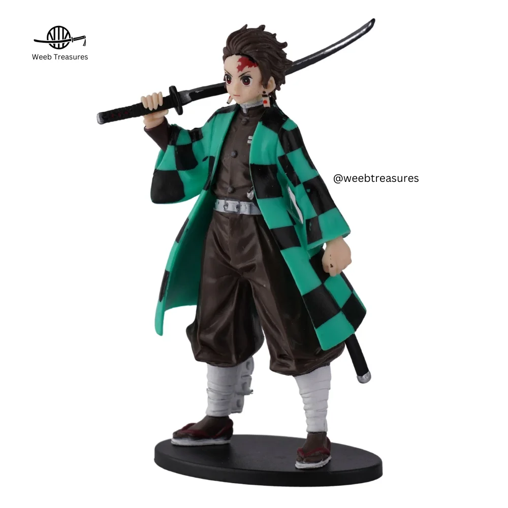 Tanjiro Kamado Standing Pose Action Figure with Stand (17 Cm Height x 8 Cm Width) - Demon Slayer - Image 3