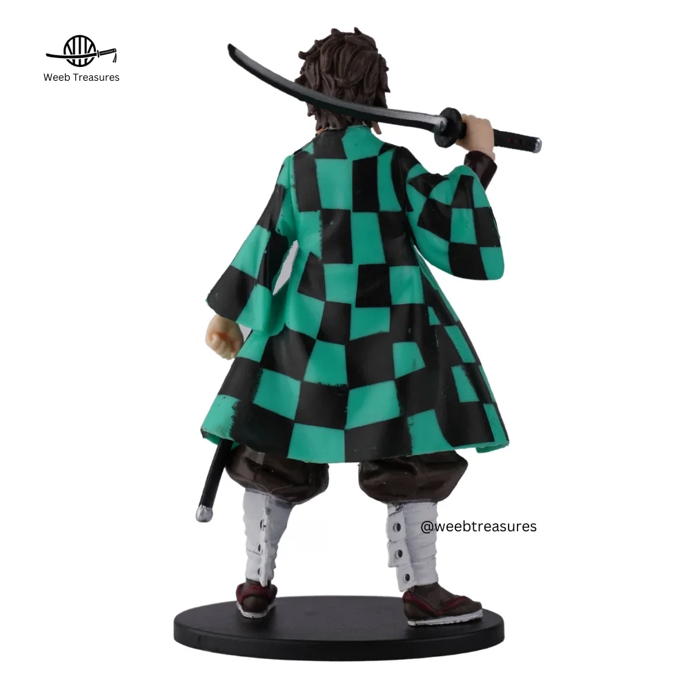 Tanjiro Kamado Standing Pose Action Figure with Stand (17 Cm Height x 8 Cm Width) - Demon Slayer - Image 4