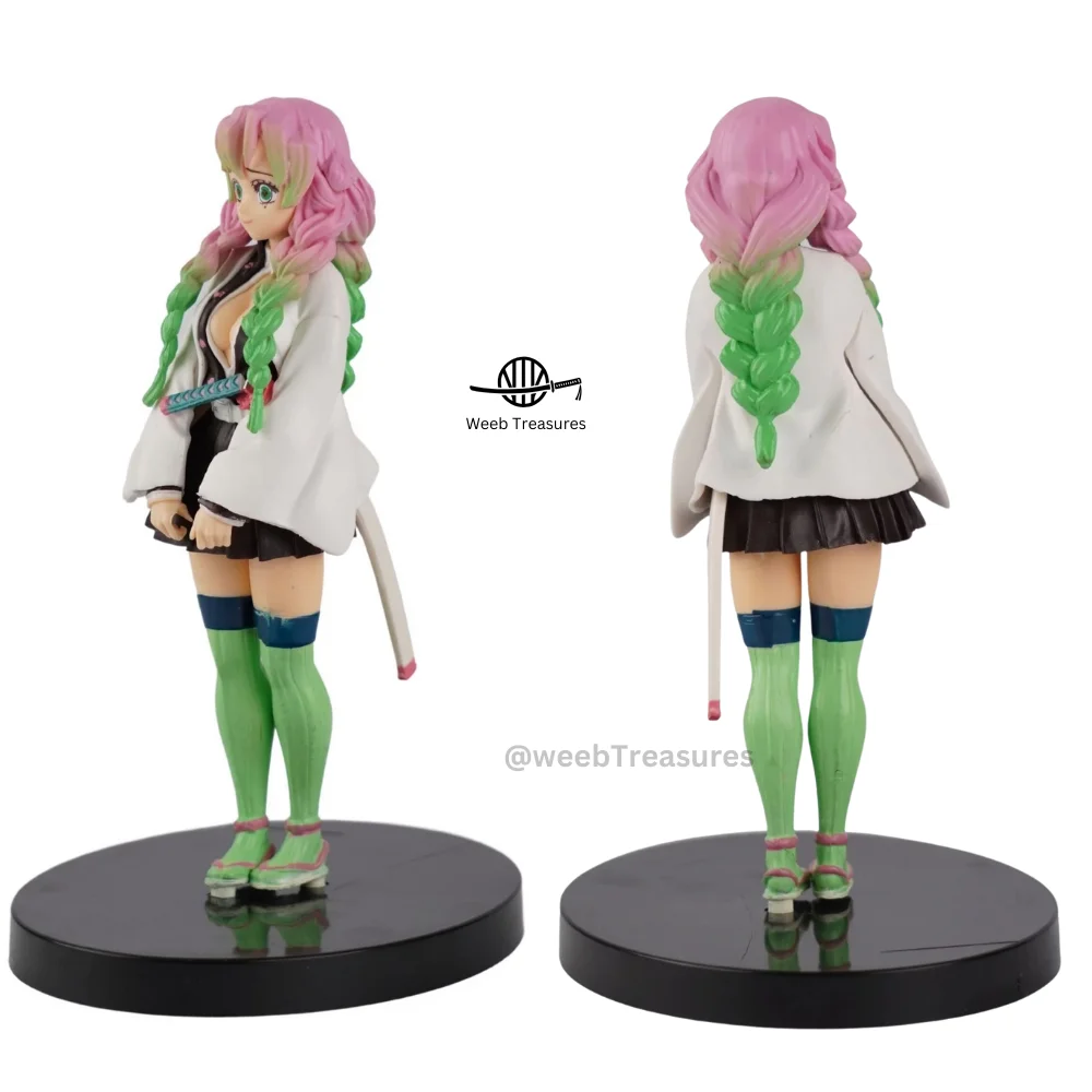 Mitsuri Kanroji Standing Pose Action Figure with Stand (17 Cm Height x 8 Cm Width) - Demon Slayer - Image 2