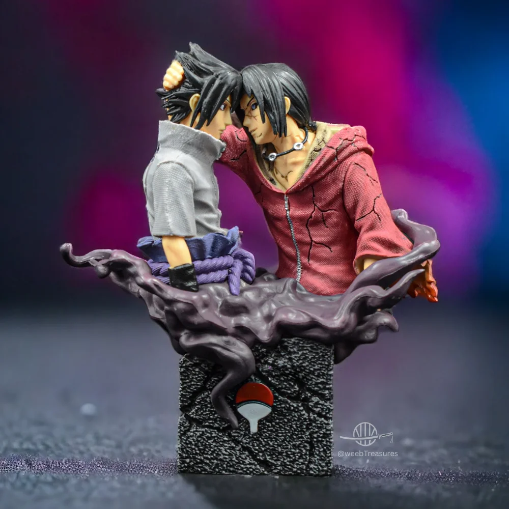 Sasuke & Itachi Reconciliation Moment Action Figure with Box (18 Cm Height) - Naruto - Image 3