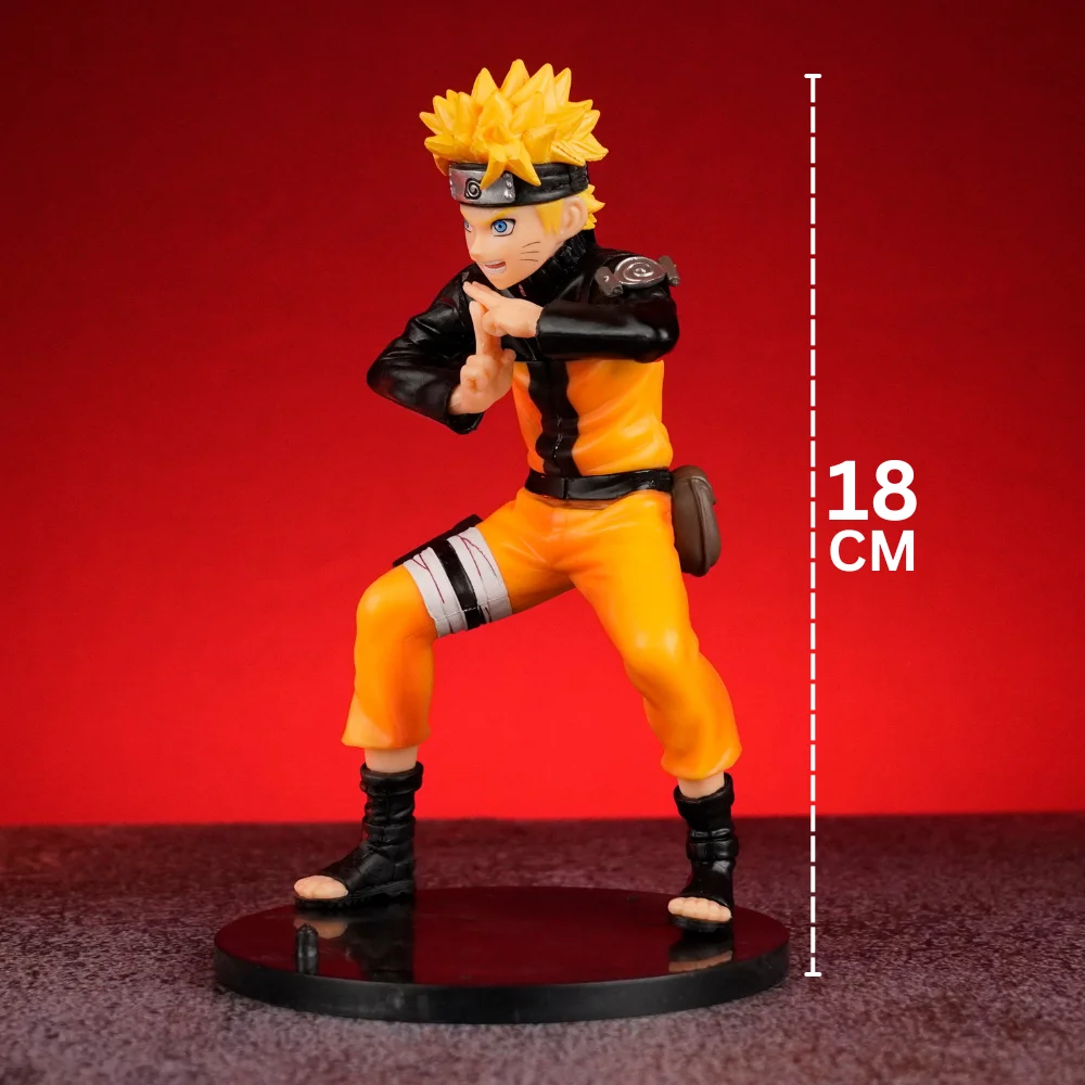 Naruto Ninja Pose Action Figure with Stand (18 Cm Height) - Naruto - Image 2
