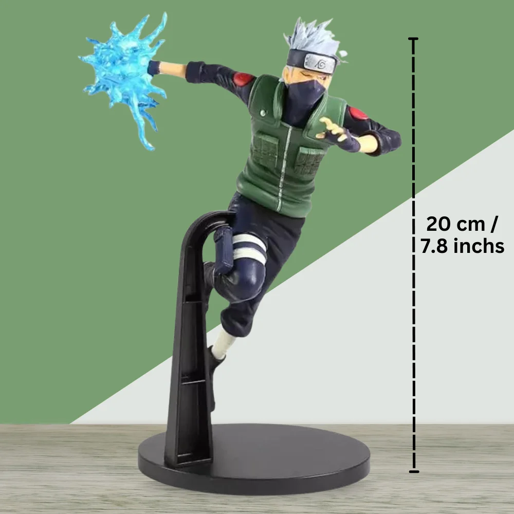 Kakashi Hatake Chidori with Fireball Action Figure (20 Cm Height) - Naruto - Image 2
