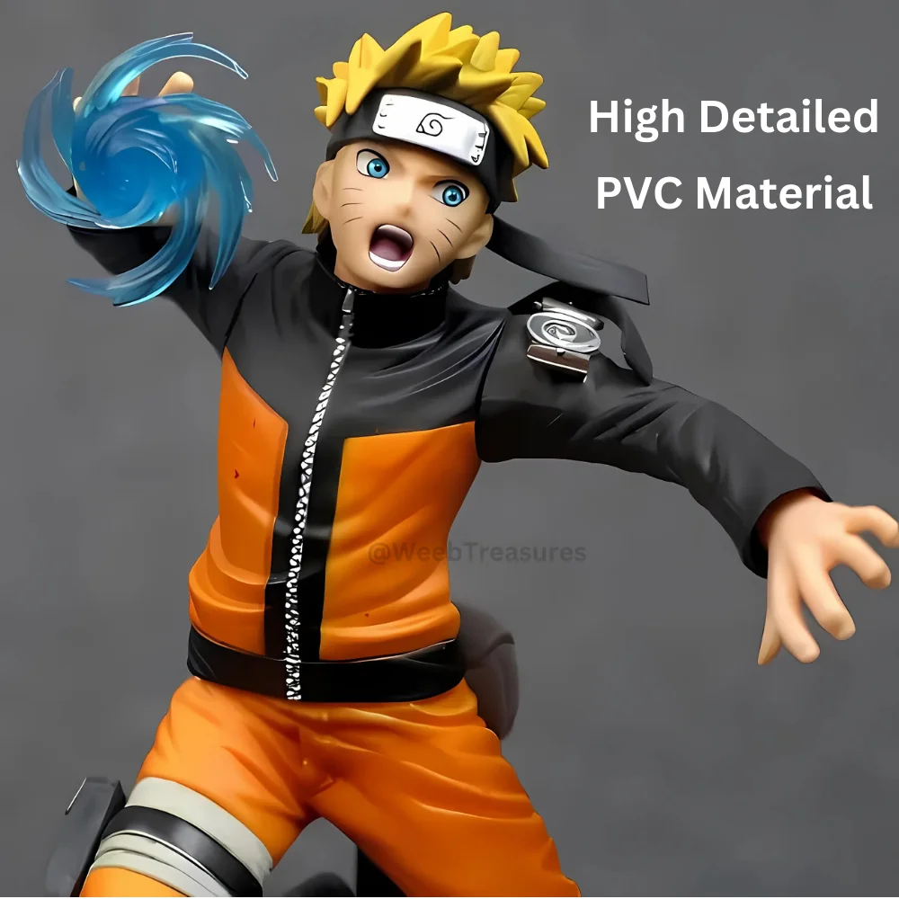 Naruto with Rasengan & Fireball Action Figure (19 Cm Height) - Naruto - Image 3