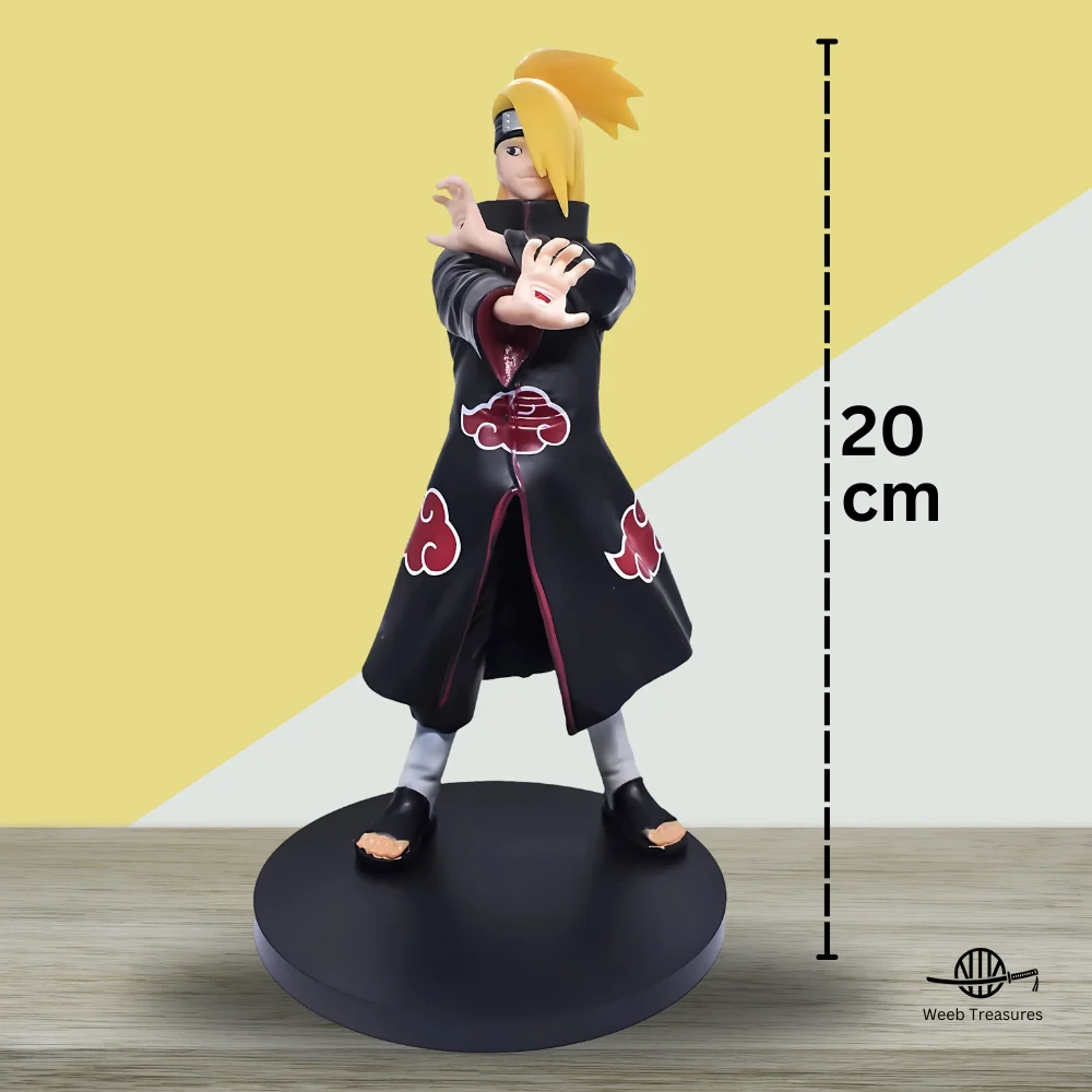 Akatsuki Deidara Action Figure (20 Cm Height) - Naruto - Image 1