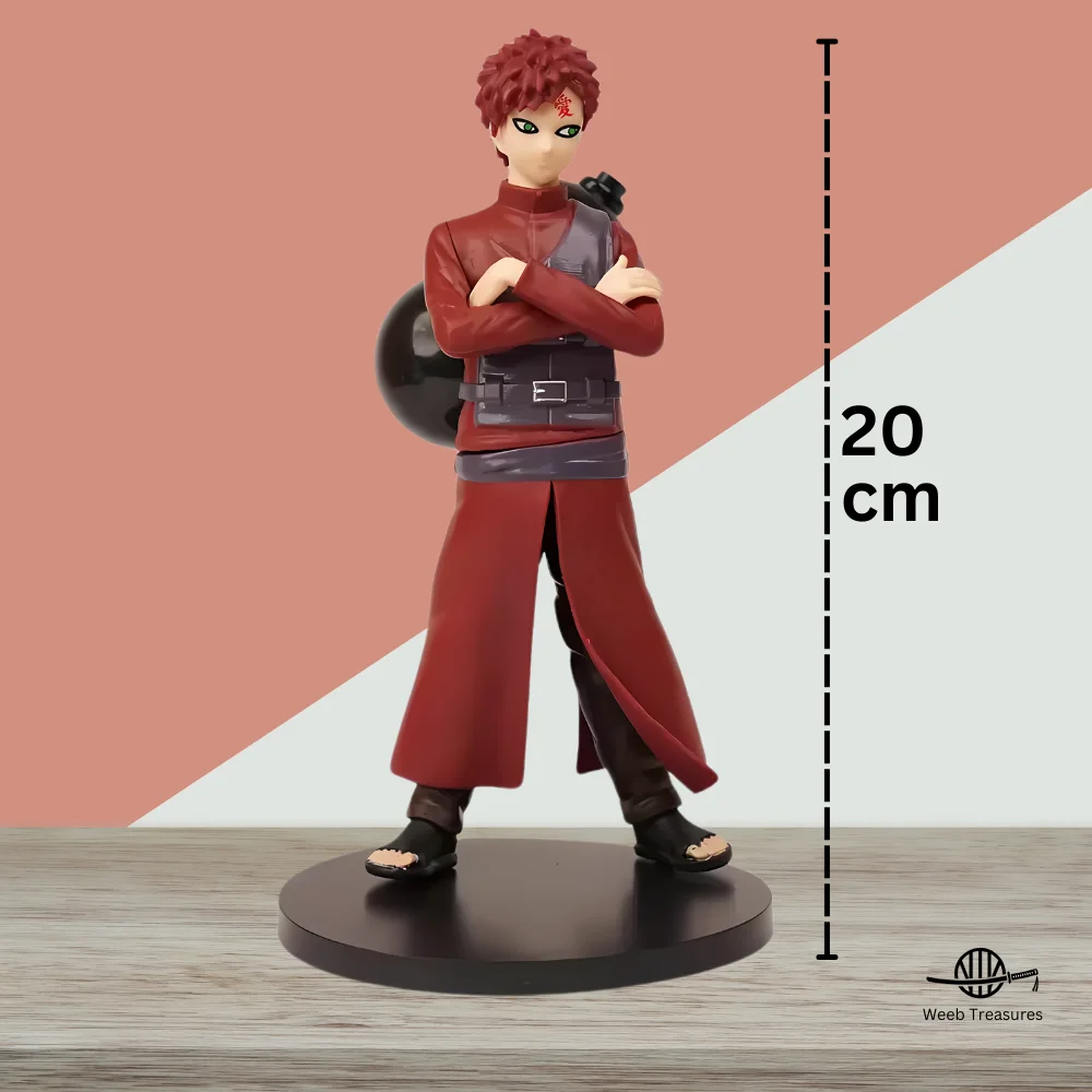 Kazekage Gaara Action Figure with Stand (20 Cm Height) - Naruto - Image 1