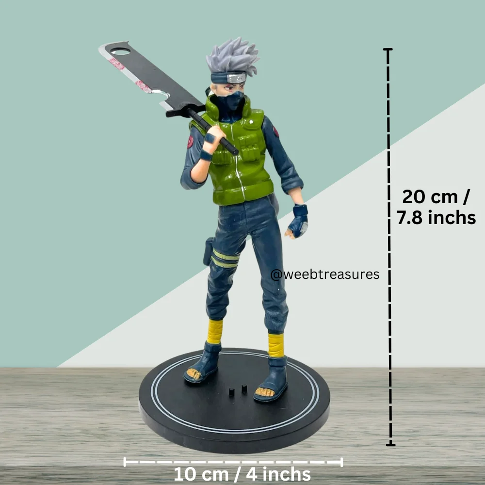 Kakashi Hatake Standing Pose Action Figure (20 Cm Height) - Naruto - Image 2