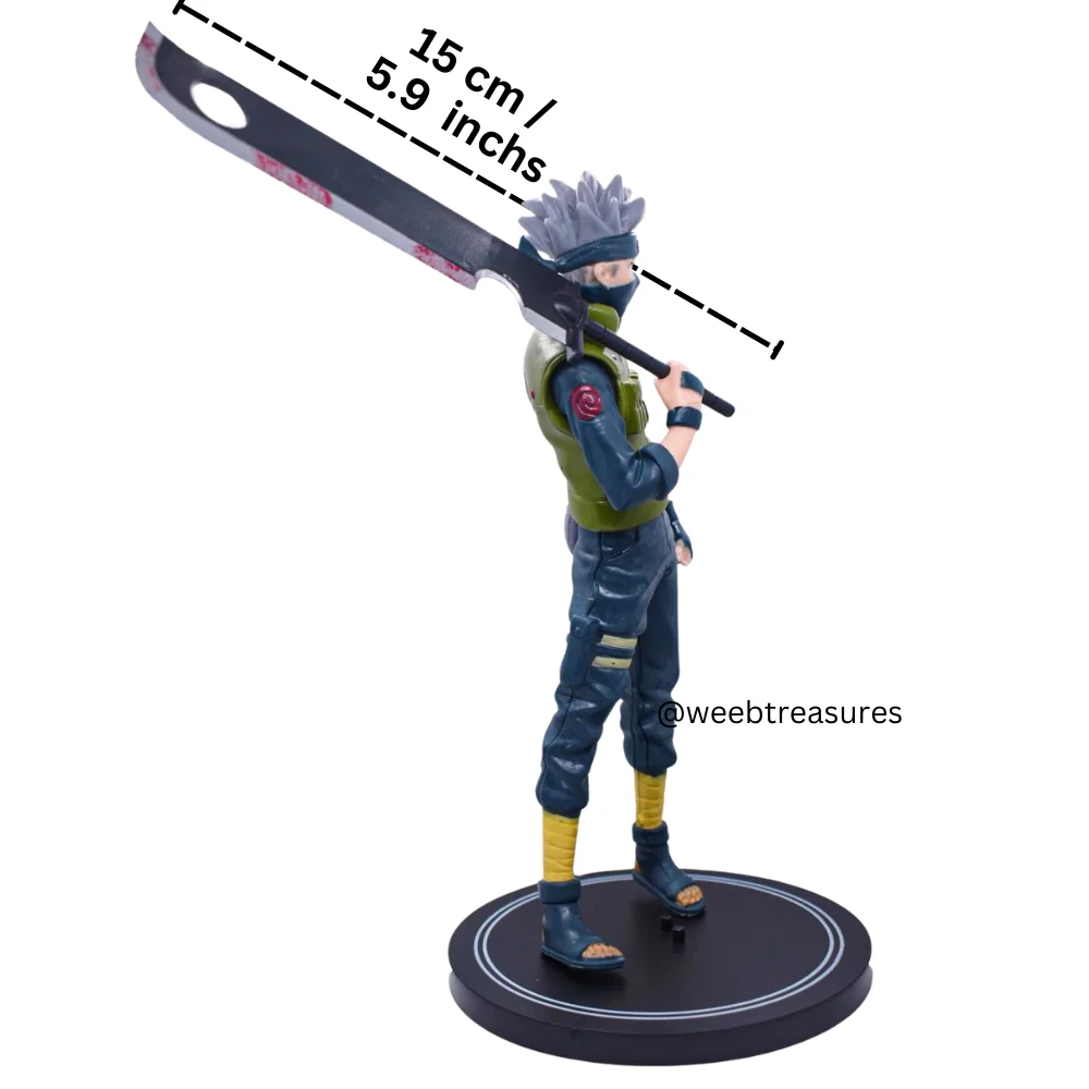 Kakashi Hatake Standing Pose Action Figure (20 Cm Height) - Naruto - Image 4