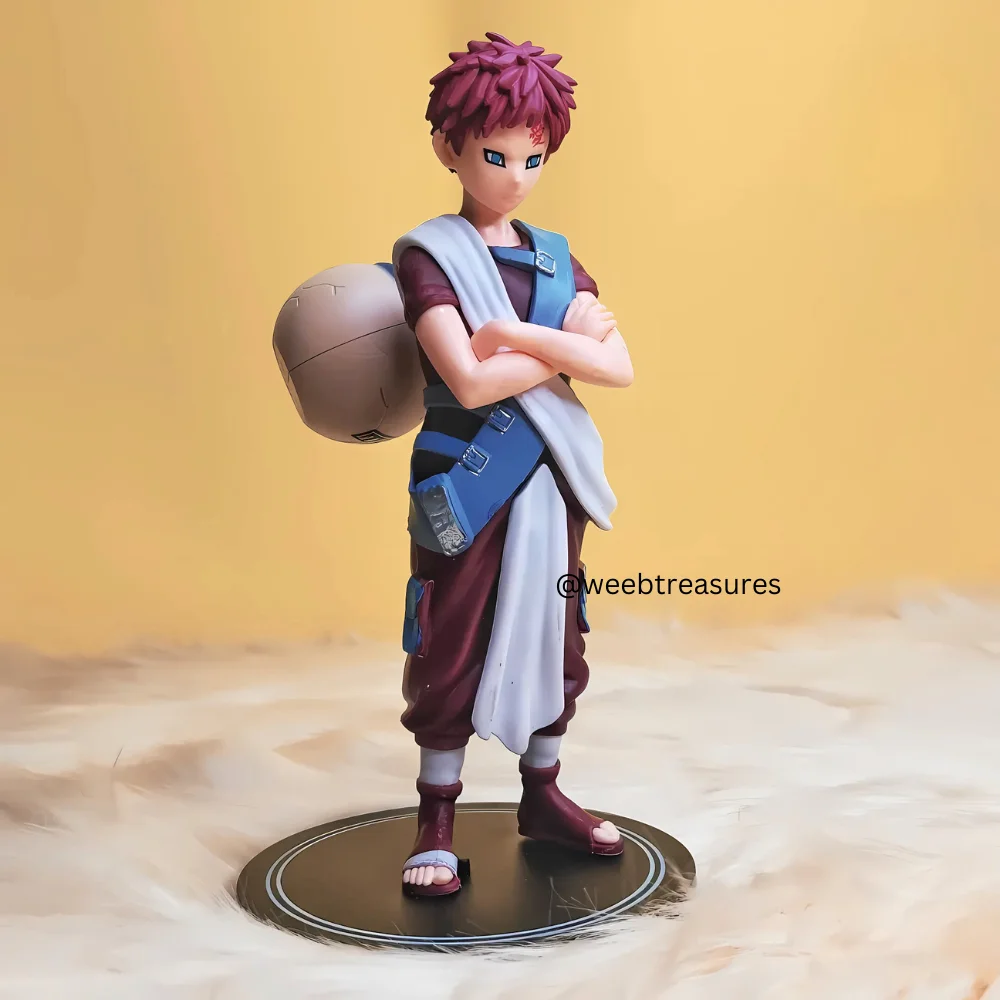Gaara Sand Shinobi Standing Action Figure (19 Cm Height) - Naruto - Image 1