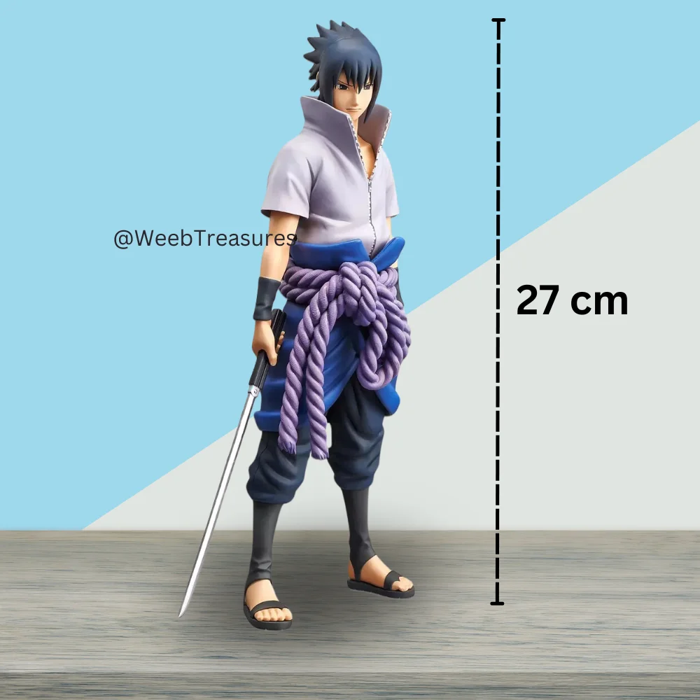 Sasuke Uchiha Grand Scale Action Figure with Box (27 Cm Height) - Naruto - Image 2