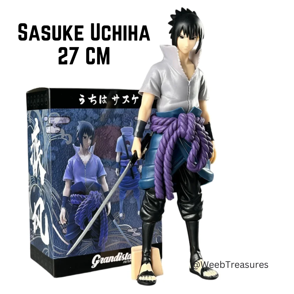 Sasuke Uchiha Grand Scale Action Figure with Box (27 Cm Height) - Naruto - Image 1