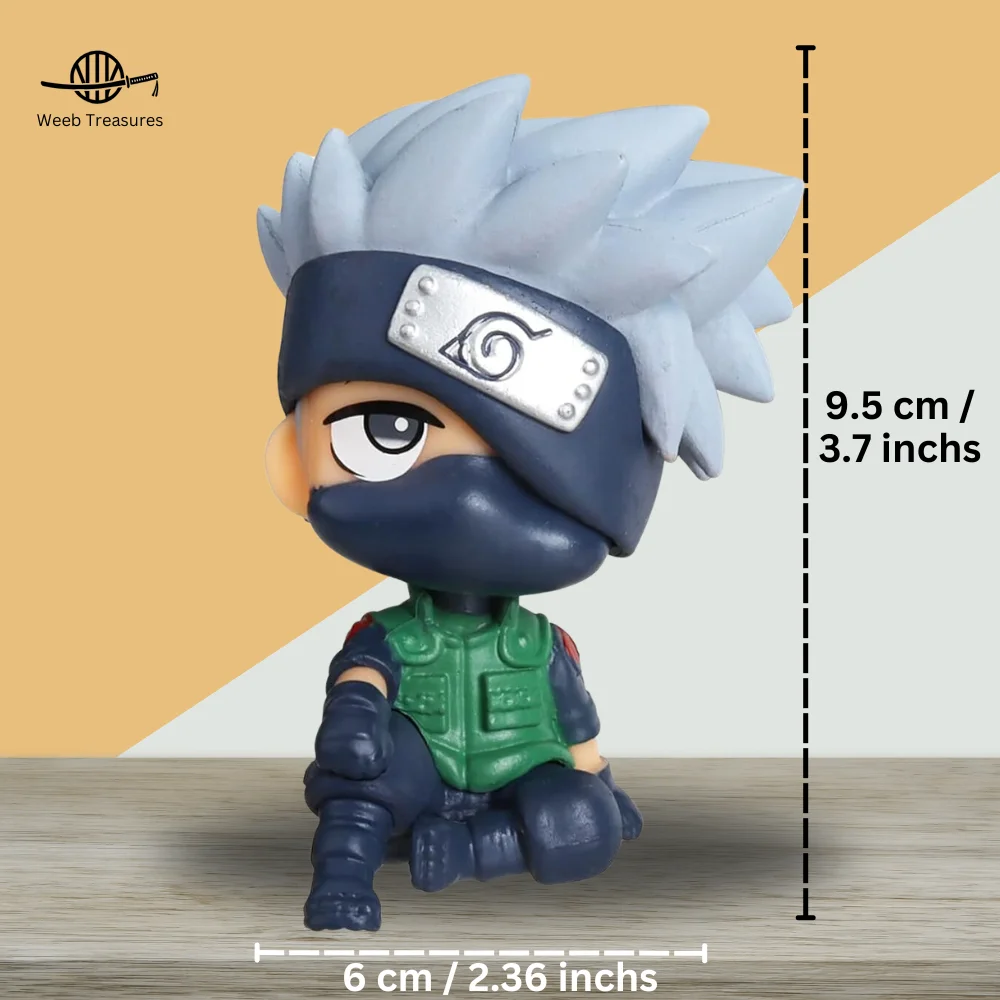 Mini Kakashi Chibi Figure (9.5 Cm Height) - Naruto - Image 2