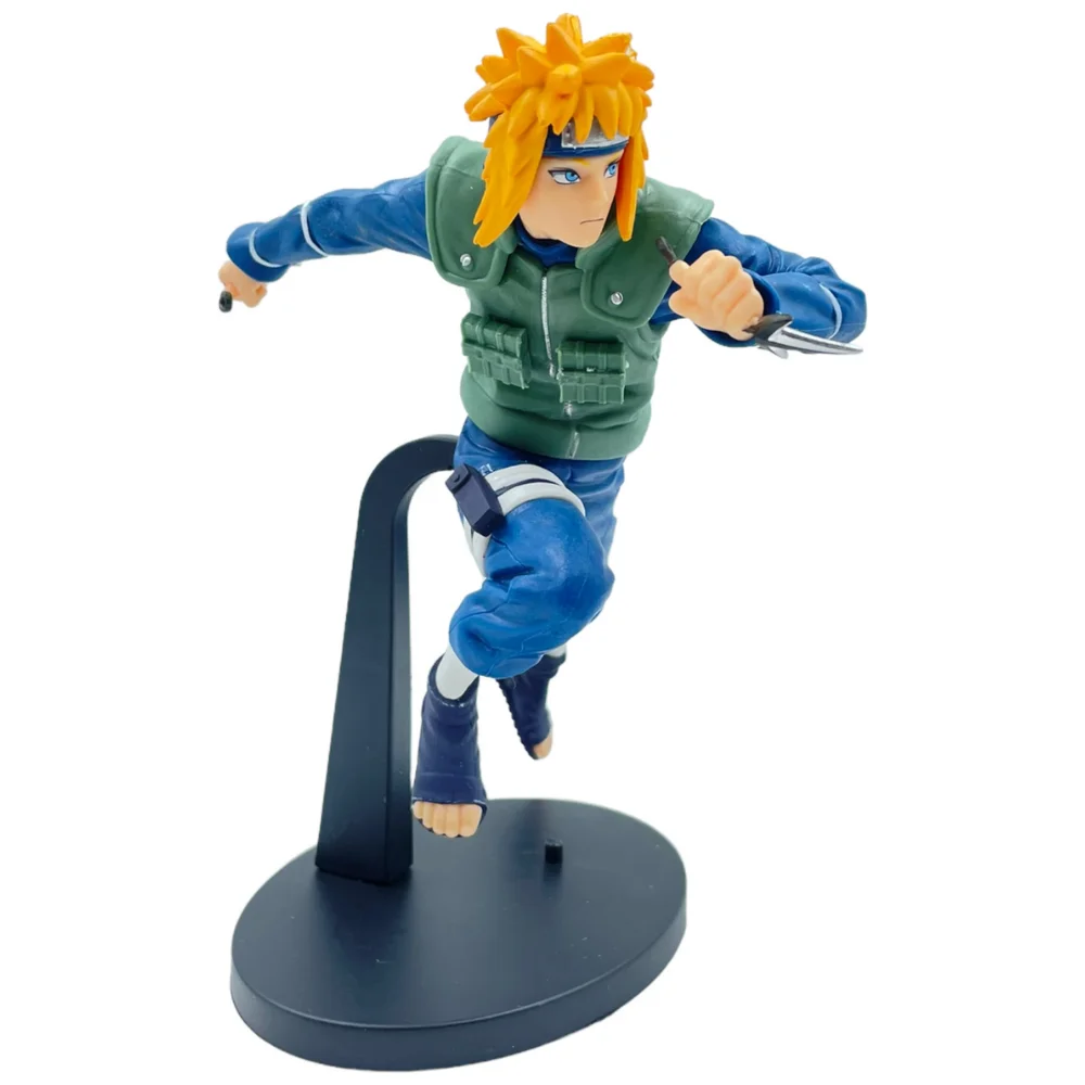Minato Namikaze Hokage The Flash Attacking Pose Action Figure (18 Cm Height) - Naruto - Image 1
