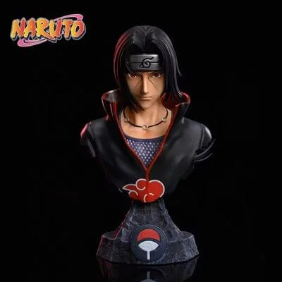 Itachi Uchiha Bust Statue (15 Cm Height) - Naruto Collectible Display Figure - Image 1