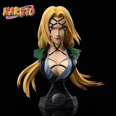 Tsunade Senju Bust Statue (15 Cm Height) - Naruto Collectible Figure - Image 1
