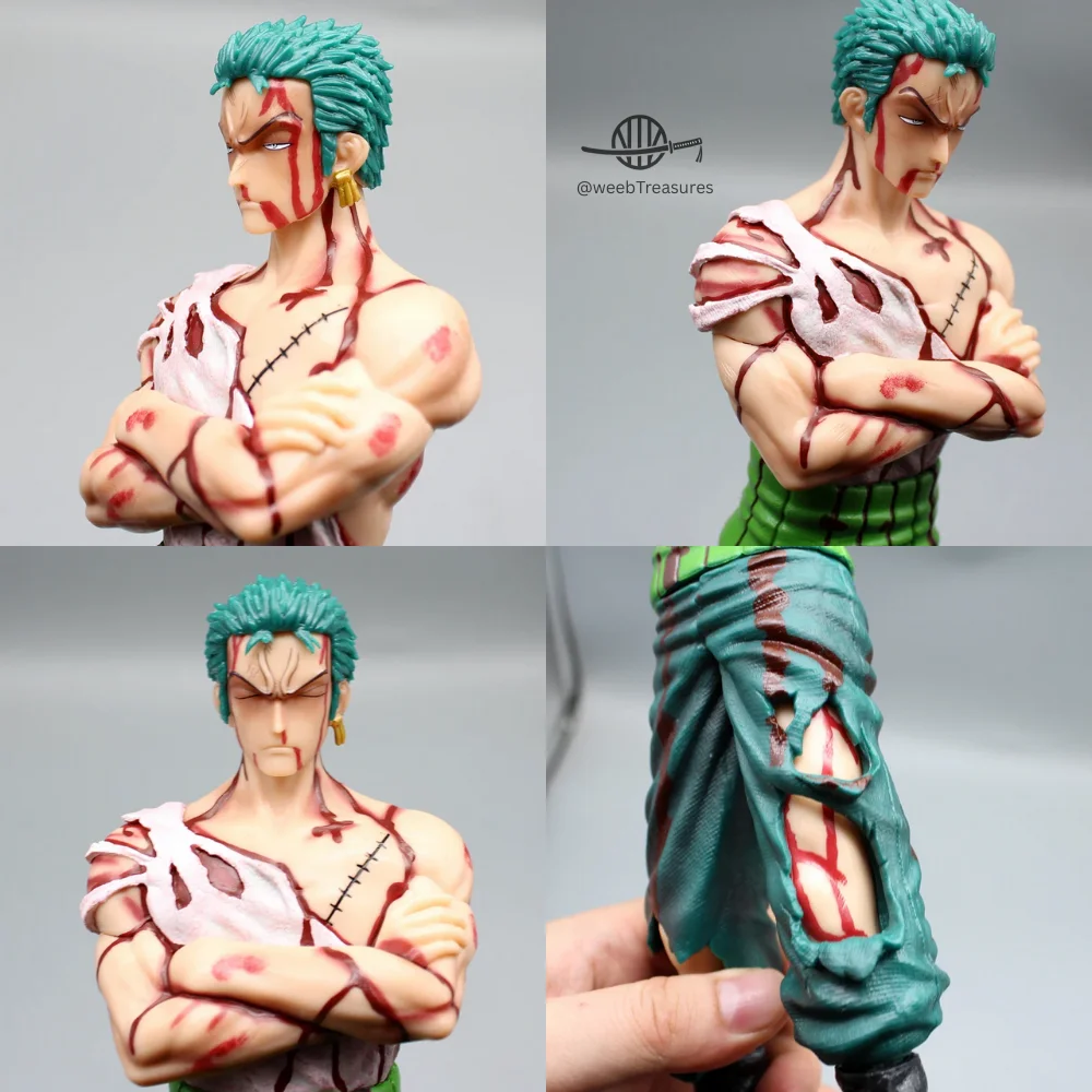Roronoa Zoro 'Nothing Happened' Moment Action Figure (28.5 Cm Height) - One Piece - Image 3