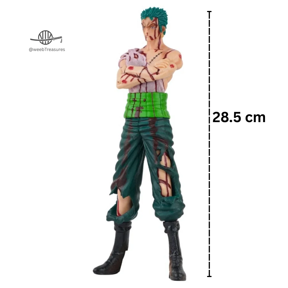 Roronoa Zoro 'Nothing Happened' Moment Action Figure (28.5 Cm Height) - One Piece - Image 4