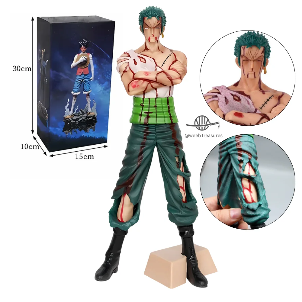 Roronoa Zoro 'Nothing Happened' Moment Action Figure (28.5 Cm Height) - One Piece - Image 1