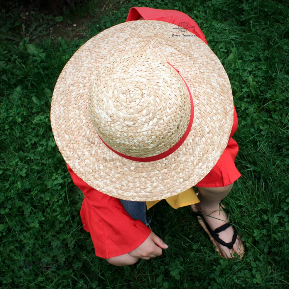 Monkey D. Luffy Straw Hat Cosplay Cap - One Piece Costume Hat - Image 2