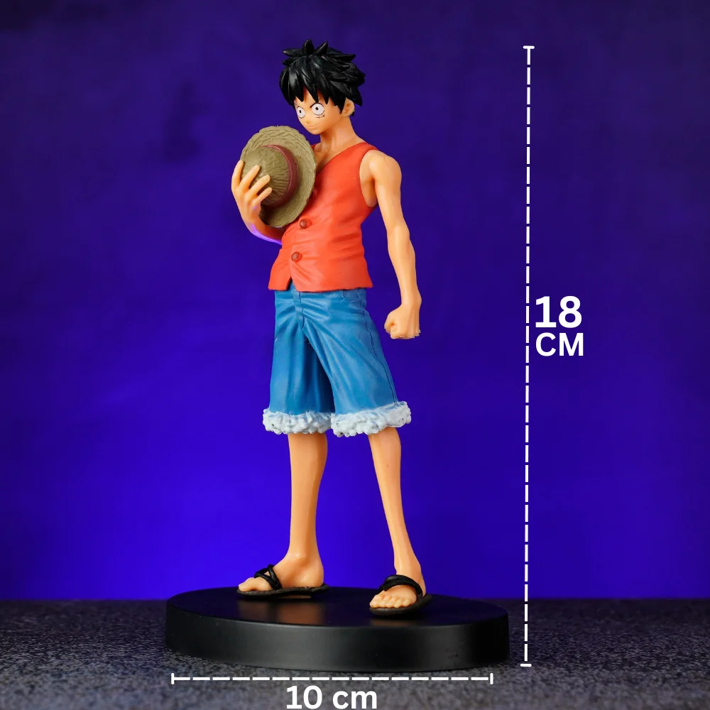 Monkey D. Luffy Action Figure in Red Shirt - One Piece - Image 3