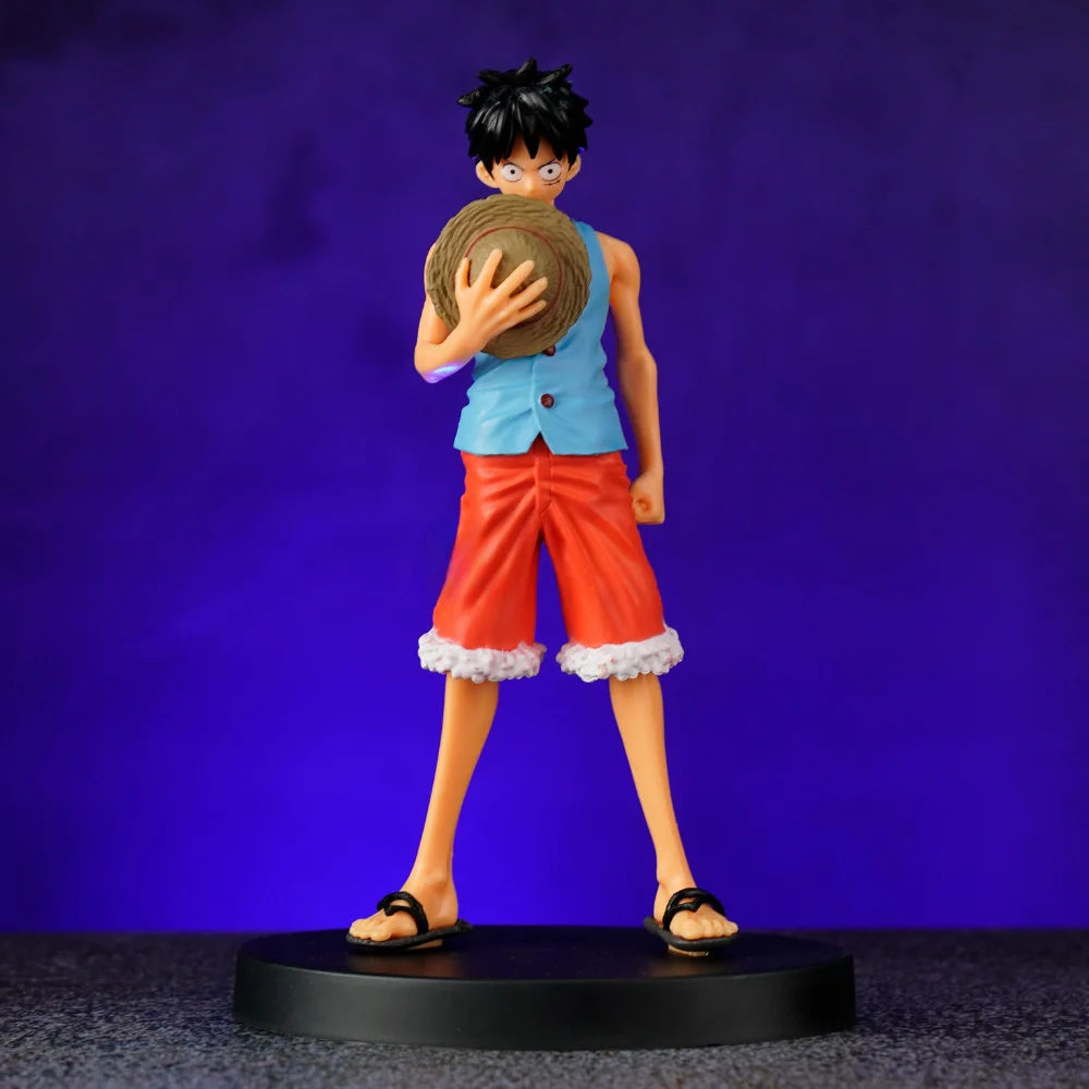 Monkey D. Luffy Action Figure in Blue Shirt - One Piece - Image 3