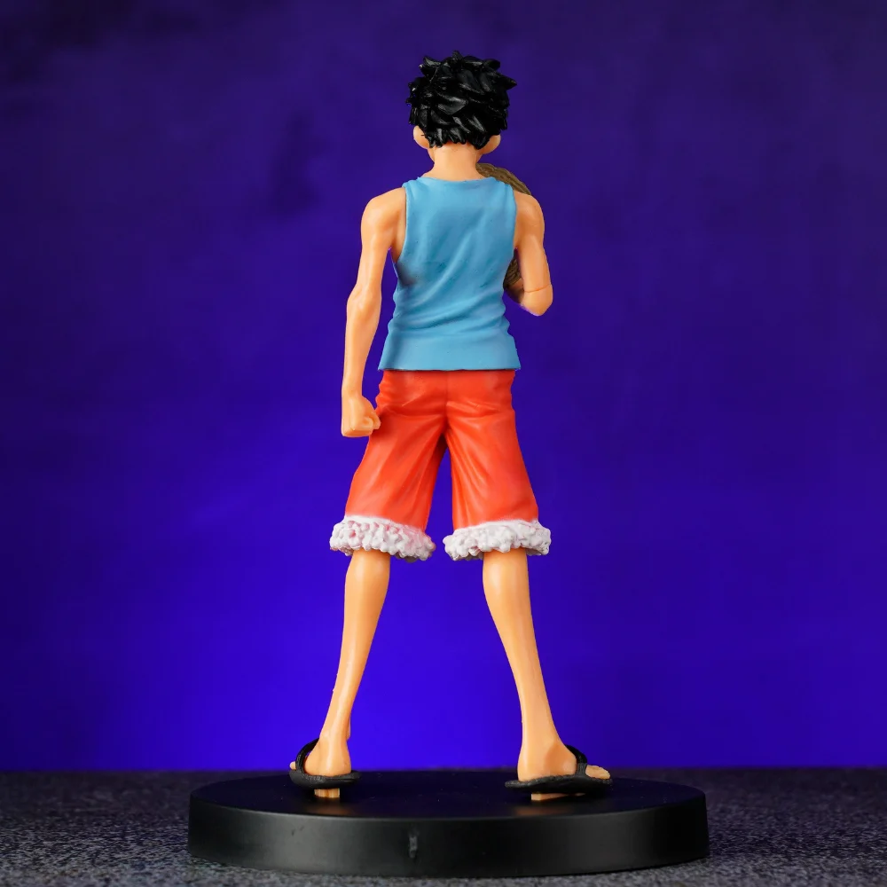 Monkey D. Luffy Action Figure in Blue Shirt - One Piece - Image 4