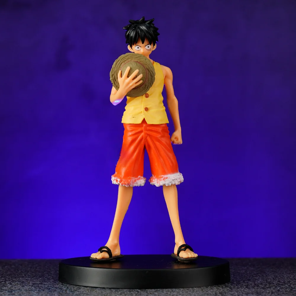 Monkey D. Luffy Marineford Yellow Shirt Action Figure - One Piece - Image 2