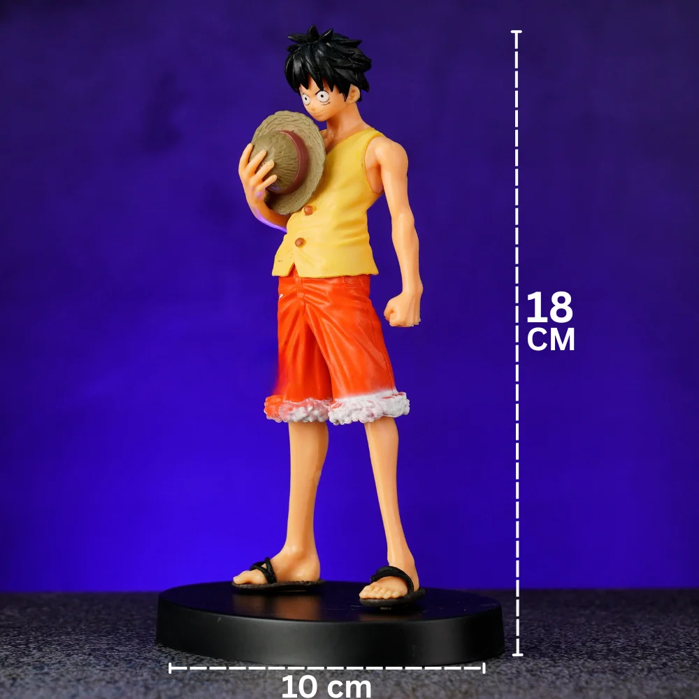 Monkey D. Luffy Marineford Yellow Shirt Action Figure - One Piece - Image 3