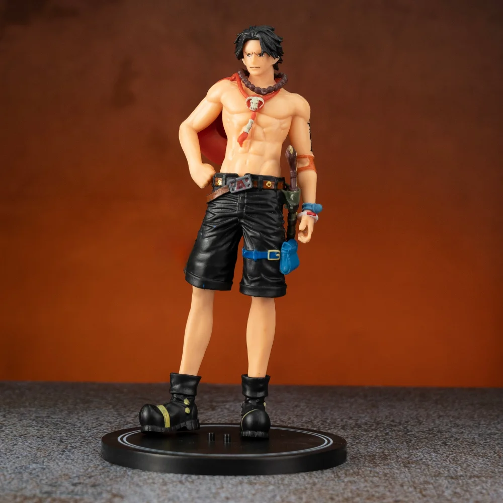 Portgas D. Ace Fire Fist Action Figure with Stand (20 Cm Height) - One Piece - Image 3