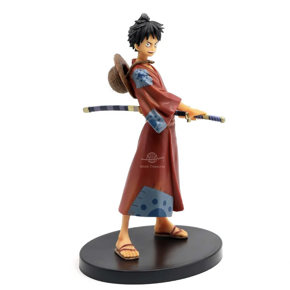 Samurai Luffy with Sword Action Figure Wano Arc (17 Cm Height) - One Piece - Image 2